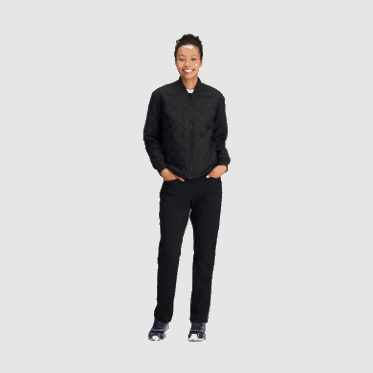 Outdoor Research Bomber Reversible De Mujer Shadow Negro/loden