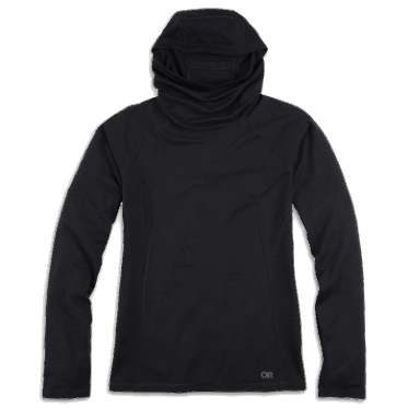 Outdoor Research Mujer Alpine Onset Merino 150 Sudadera Con Capucha Negro