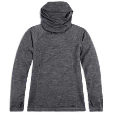 Outdoor Research Mujer Alpine Onset Merino 150 Sudadera Con Capucha Carbón Jaspeado
