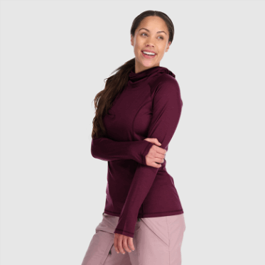 Outdoor Research Alpine Onset Merino 150 Sudadera Con Capucha Para Mujer Kalamata