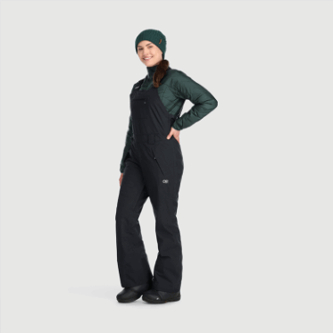 Baberos De Mujer Snowcrew De Investigación Al Aire Libre Negro