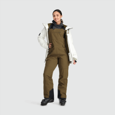 Baberos De Mujer Snowcrew De Investigación Al Aire Libre Loden