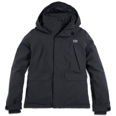 Outdoor Research Chaqueta De Mujer Snowcrew Juerguista Negra