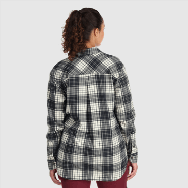 Camisa De Franela Kulshan Para Mujer De Investigación Al Aire Libre A Cuadros Arena