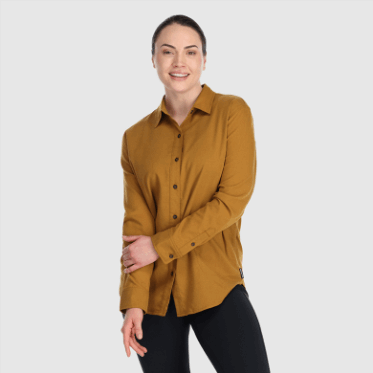 Camisa De Franela Kulshan Para Mujer De Investigación Al Aire Libre Tapenade