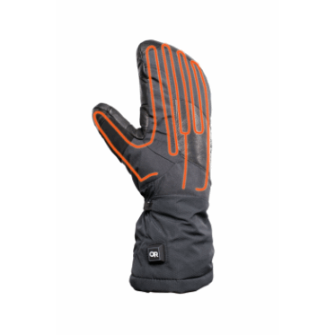 Guantes De Gore-tex Calefaccionados Para Investigación Al Aire Libre, Negros