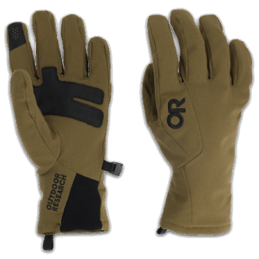 Outdoor Research Sureshot Guantes Softshell Para Mujer Negro