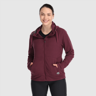 Outdoor Research Sudadera Con Capucha De Mezcla De Frutos Secos Para Mujer Kalamata