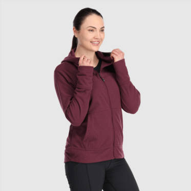 Outdoor Research Sudadera Con Capucha De Mezcla De Frutos Secos Para Mujer Kalamata