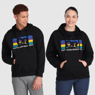 Sudadera Con Capucha De Rayas De Defensa O Investigación Al Aire Libre Negro