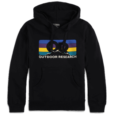 Sudadera Con Capucha De Rayas De Defensa O Investigación Al Aire Libre Negro
