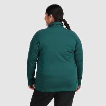 Investigación Al Aire Libre Vigor De Las Mujeres Medio Zip-plus Treeline