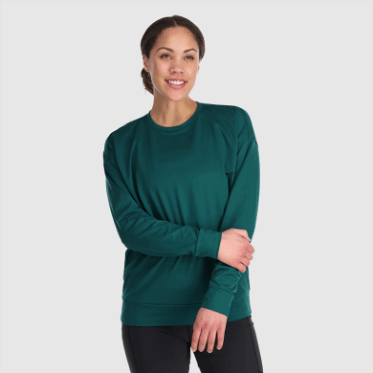 Outdoor Research Mujer Melody Manga Larga Treeline