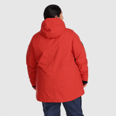 Chaqueta De Equipo De Nieve Para Mujer De Investigación Al Aire Libre-plus Arándano