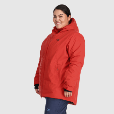 Chaqueta De Equipo De Nieve Para Mujer De Investigación Al Aire Libre-plus Arándano
