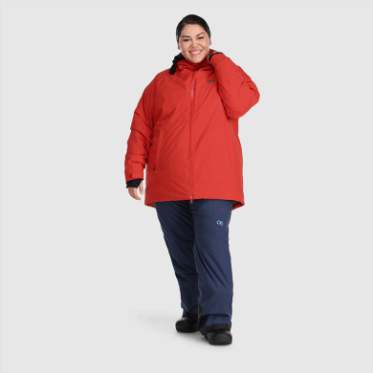Chaqueta De Equipo De Nieve Para Mujer De Investigación Al Aire Libre-plus Arándano