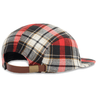 Gorra De Franela De Retroalimentación De Investigación Al Aire Libre A Cuadros De Arándano