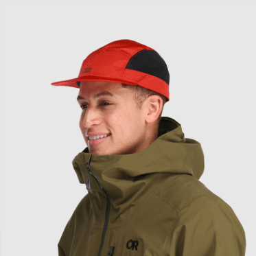 Gorra De Travesía De Esquí De Investigación Al Aire Libre Negra
