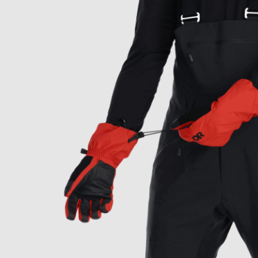 Guantes 3 En 1 De Adrenalina Para Hombres De Investigación Al Aire Libre Negros