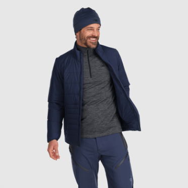Outdoor Research Chaqueta Con Aislamiento Shadow Para Hombre Azul Marino