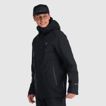 Outdoor Research Men's Hemispheres Ii Gore-tex® Chaqueta Negra