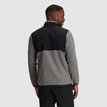 Outdoor Research Jersey De Peltre Con Cremallera De Un Cuarto De Trail Mix Para Hombre