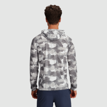 Sudadera Con Capucha Con Estampado De Eco Para Hombre De Investigación Al Aire Libre Camo De Nieve