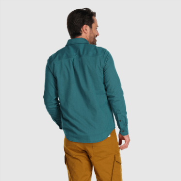 Camisa De Franela Kulshan Para Hombre De Investigación Al Aire Libre Lago Profundo