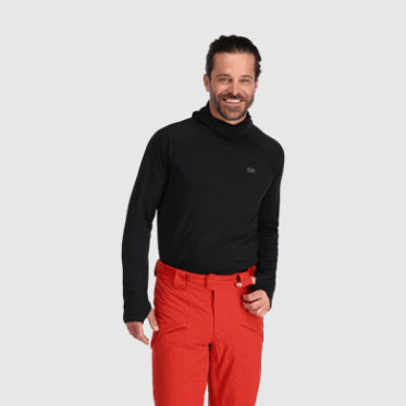 Outdoor Research Hombre Alpine Onset Merino 150 Sudadera Con Capucha Negro