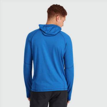 Outdoor Research Men's Alpine Onset Merino 150 Sudadera Con Capucha Azul Clásico