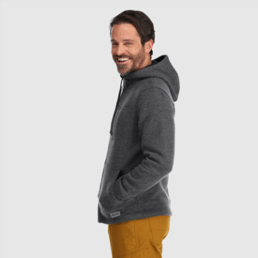 Outdoor Research Sudadera Con Capucha Flurry Para Hombre Carbón