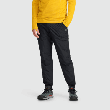 Pantalones Con Aislamiento De Sombra Para Hombres De Investigación Al Aire Libre Negro
