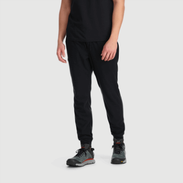 Joggers De Mezcla De Senderos Para Hombres De Investigación Al Aire Libre Negro