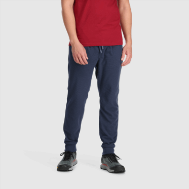 Joggers De Mezcla De Senderos Para Hombres De Investigación Al Aire Libre Azul Marino